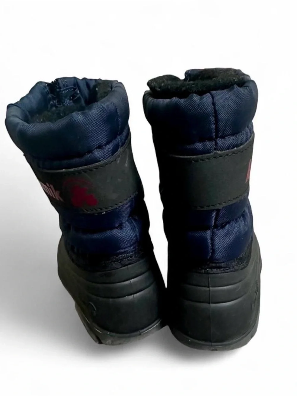 Kamik Kids Navy and Black Waterproof Winter Boot